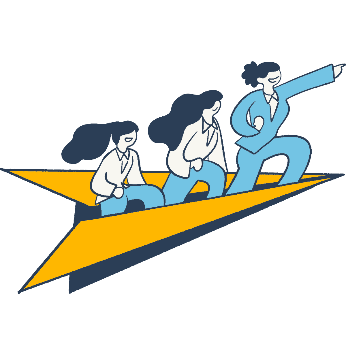 エムステップで周南地域の仕事を見つけようとしているイラスト